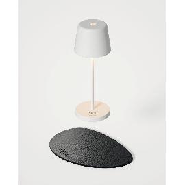 Artikelbild für SOMPEX »Monaco« Tischleuchte, inkl. Metallplatzset, Höhe: 210 mm, weiß