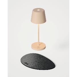 Artikelbild für SOMPEX »Monaco« Tischleuchte, inkl. Metallplatzset, Höhe: 210 mm, sand