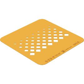 Artikelbild für SILIKOMART Silikonform »Stencil Losanga«