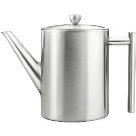 Artikelbild für BREDEMEIJER »Cylindre« Teekanne Edelstahl, doppelwandig, Inhalt: 1,20 Liter