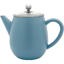 Artikelbild für BREDEMEIJER »Eva« Teekanne, Inhalt: 1,10 Liter, Höhe: 195 mm, blau