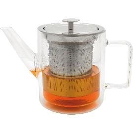 Artikelbild für BREDEMEIJER »San Remo« Teekanne Glas, mit Siebeinsatz, Inhalt: 1,00 Liter