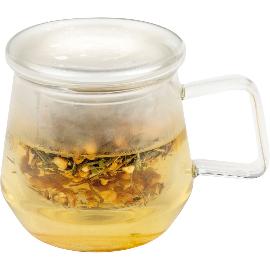 Artikelbild für BREDEMEIJER »Livorno« Tea-For-One-Set Glas, Inhalt: 0,35 Liter, Höhe: 88 mm