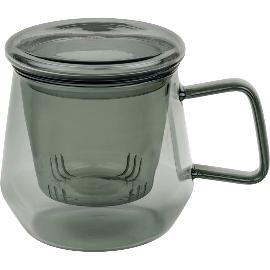Artikelbild für BREDEMEIJER »Livorno« Tea-For-One-Set Glas, Inhalt: 0,35 Liter, Höhe: 88 mm