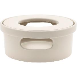 Artikelbild für BREDEMEIJER »Skagen« Stövchen Porzellan, Höhe: 60 mm, ø: 140 mm, weiß