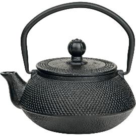 Artikelbild für BREDEMEIJER »Jang« Teekanne Gusseisen, Inhalt: 0,50 Liter, Höhe: 137 mm, schwarz