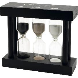 Artikelbild für BREDEMEIJER  Sanduhr Bambus, Höhe: 79 mm, Länge: 91 mm, Breite: 30 mm