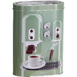 Artikelbild für Kaffeedose sortiert, Höhe: 190 mm, Länge: 135 mm, Breite: 75 mm