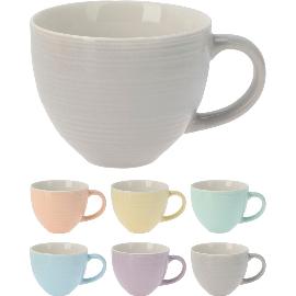 Artikelbild für Kaffeebecher pastell, sortiert, Inhalt: 0,51 Liter, Höhe: 95 mm, ø: 115 mm