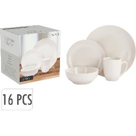 Artikelbild für »Bone China« Service 16-tlg., Höhe: 290 mm, Länge: 280 mm, Breite: 260 mm