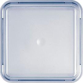Artikelbild für BAUSCHER »System« Deckel hoch blau-transparent, Höhe: 50 mm, Länge: 184 mm