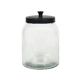 Artikelbild für Vorratsglas mit Metalldeckel, Inhalt: 1,60 Liter, Höhe: 150 mm, ø: 160 mm