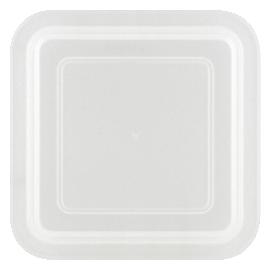 Artikelbild für BAUSCHER »System« Deckel milchig, Höhe: 17 mm, Länge: 118 mm, Breite: 118 mm