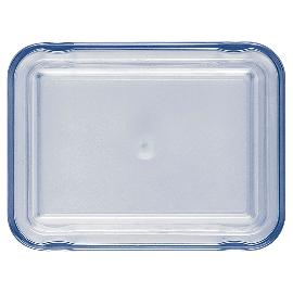 Artikelbild für BAUSCHER »System« Deckel hoch blau-transparent, Höhe: 31 mm, Länge: 122 mm