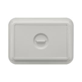 Artikelbild für BAUSCHER »System« Deckel hoch blau-transparent, Höhe: 40 mm, Länge: 285 mm