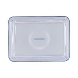 Artikelbild für BAUSCHER »System« Deckel sehr hoch blau-transparent, Höhe: 52 mm, Länge: 231 mm
