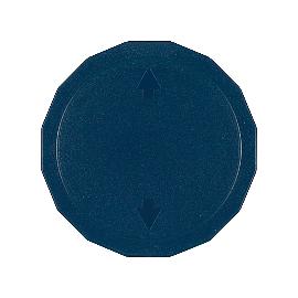 Artikelbild für BAUSCHER »System« Deckel blau, Höhe: 21 mm, ø: 92 mm