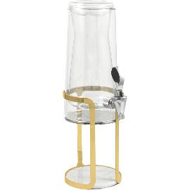 Artikelbild für BROGGI »Decò« Saftspender mit Standfuß, Inhalt: 2,50 Liter, gold