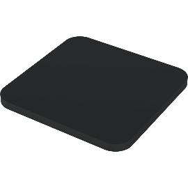 Artikelbild für BROGGI »Decò« Platte quadratisch, Höhe: 12 mm, Länge: 250 mm, schwarz