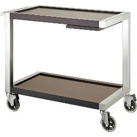 Artikelbild für BROGGI »Pigreco« Servierwagen, Höhe: 820 mm, Länge: 900 mm, schwarz