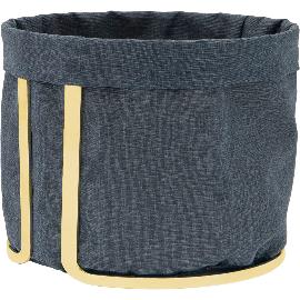 Artikelbild für BROGGI »Decò« Brotkorb rund, Höhe: 150 mm, ø: 200 mm, gold