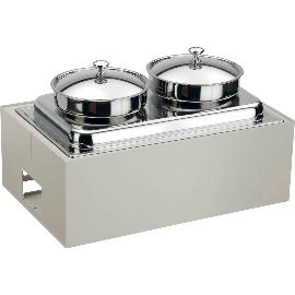 Artikelbild für PINTINOX »Caleido« Suppenstation mit 2 Töpfen, burro