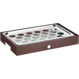 Artikelbild für PINTINOX »Caleido« Joghurttablett GN 1/1, gekühlt, caffè