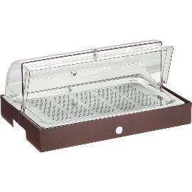 Artikelbild für PINTINOX »Caleido« Butter-/Marmeladetablett GN 1/1, gekühlt, caffè