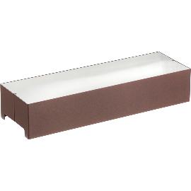 Artikelbild für PINTINOX »Caleido« Kühlplatte, Höhe: 75 mm, Länge: 390 mm, caffè