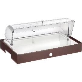 Artikelbild für PINTINOX »Caleido« Kühltablett mit Haube GN 1/1, caffè