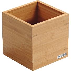 Artikelbild für KESPER Utensilienbox Bambus, Höhe: 130 mm, Länge: 130 mm, Breite: 130 mm