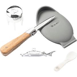 Artikelbild für LAGUIOLE »Luxury Line« Austern-Geschenkset 5-tlg., Höhe: 58 mm, Länge: 200 mm