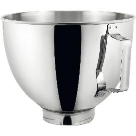 Artikelbild für KITCHEN AID Schüssel 5K45SBWH, Inhalt: 4,3 Liter, Edelstahl