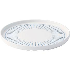 Artikelbild für CHURCHILL »Inked« »Era« Teller Walled, Höhe: 20 mm, ø: 260 mm, Blue