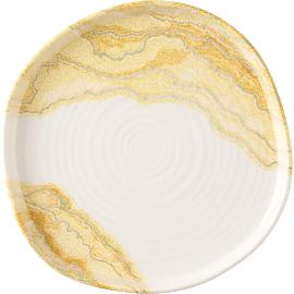 Artikelbild für CHURCHILL »Inked« »Tide« Teller flach Walled, Höhe: 20 mm, ø: 260 mm, Gold