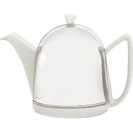 Artikelbild für BREDEMEIJER »Cosy Manto« Teekanne Keramik/Edelstahl,Inhalt: 1,00 Liter,satiniert
