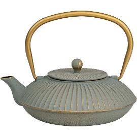 Artikelbild für BREDEMEIJER »Linhai« Teekanne Gusseisen, Inhalt: 1,10 Liter, grau