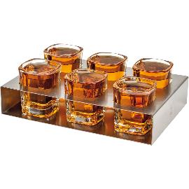 Artikelbild für LEOPOLD VIENNA Shotglas 6-tlg., mit Tablett