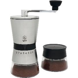 Artikelbild für LEOPOLD VIENNA »Bologna« Kaffeemühle, Höhe: 120 mm, Länge: 230 mm, silber