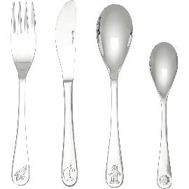 Artikelbild für ZILVERSTAD »Weltraum« Kinderbesteck 4-tlg., Höhe: 214 mm, Länge: 155 mm