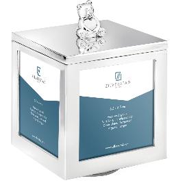 Artikelbild für ZILVERSTAD »Bär mit Herz« Fotodose mit Spieluhr