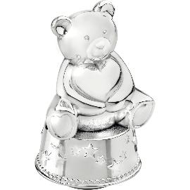Artikelbild für ZILVERSTAD »Bär mit Herz« Spieluhr/Spardose