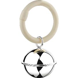 Artikelbild für ZILVERSTAD »Ball Fadenrand am Ring« Rassel (B90 schwer versilbert)