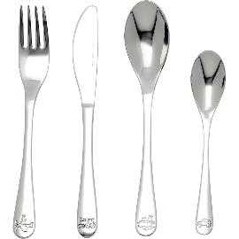 Artikelbild für ZILVERSTAD »Miffy Fahrzeuge« Kinderbesteck 4-tlg.