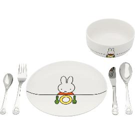 Artikelbild für ZILVERSTAD »Miffy« Kinderset 6-tlg.
