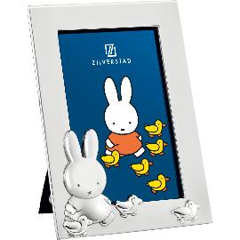 Artikelbild für ZILVERSTAD »Miffy« Bilderrahmen mit Enten, Höhe: 90 mm, Länge: 60 mm