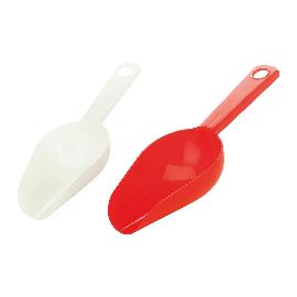 Artikelbild für MOSER Schaufel Plastik weiß/rot, 2-tlg., Länge: 190 / 220 mm
