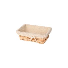 Artikelbild für Schale mit Stoffüberschlag, Höhe: 75 mm, Länge: 230 mm, Breite: 160 mm