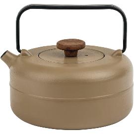 Artikelbild für BREDEMEIJER »Henan« Teekanne Gusseisen, Inhalt: 0,75 Liter, Höhe: 130 mm, beige