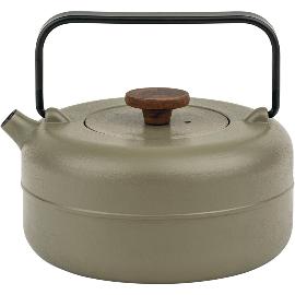 Artikelbild für BREDEMEIJER »Henan« Teekanne Gusseisen, Inhalt: 0,75 Liter, Höhe: 130 mm, khaki